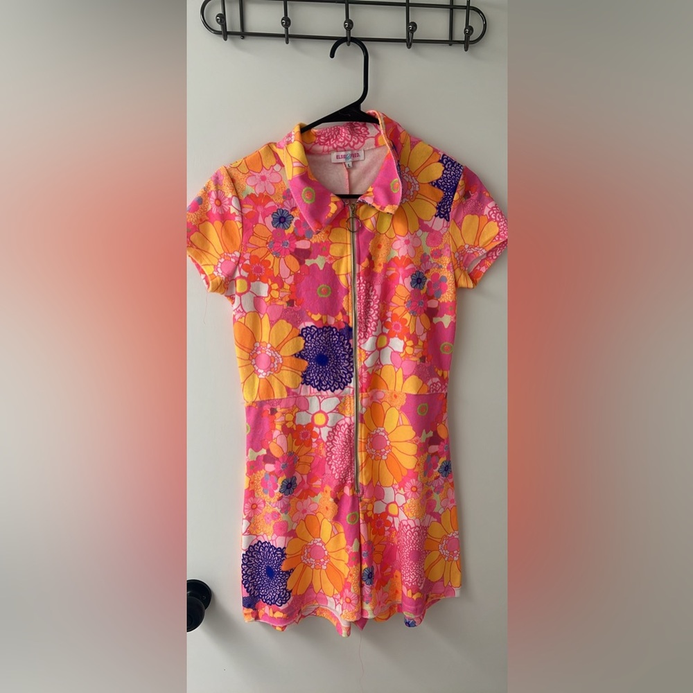 Elise & Fred playsuit/Romper. Perfect for music festivals.
